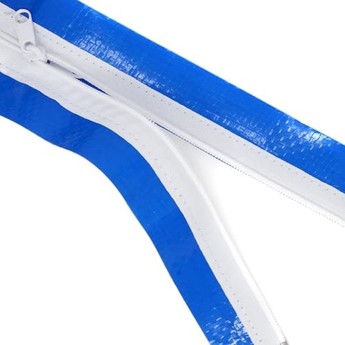 ZIP-UP 84" x 3" Poly Zipper Door Twin Pack, Self Adhesive, Tight Seal - Image 3