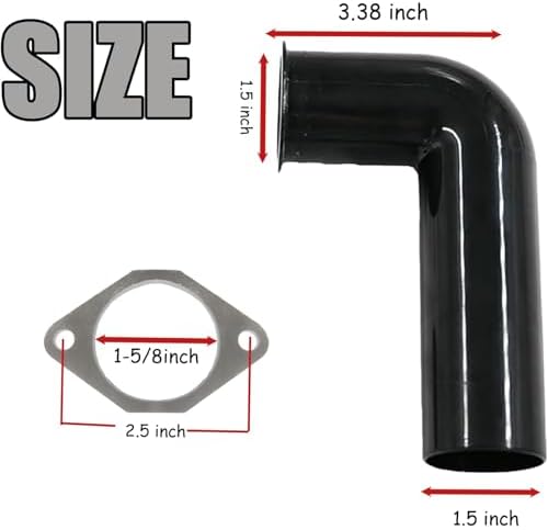 1.5 inch Garbage Disposal Drain Elbow Replacement Kit, Easy DIY Installation - Image 2