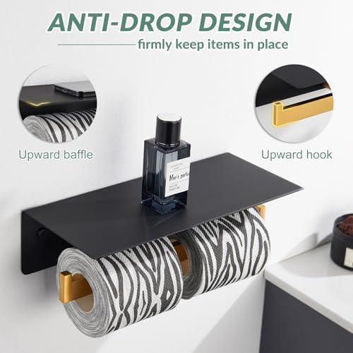 APLusee Double Toilet Paper Holder - Image 6