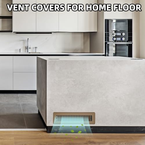 Floor Register 2x10, 4 Pack Floor Vent Covers - Image 6