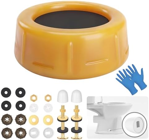 Toilet Wax Ring Replacement Kit, Universal Seal Wax Ring by Unknown