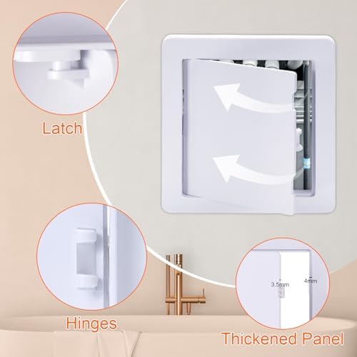 Suteck Plastic Access Panel for Drywall & Ceiling 22 x 22 Inch - Image 5
