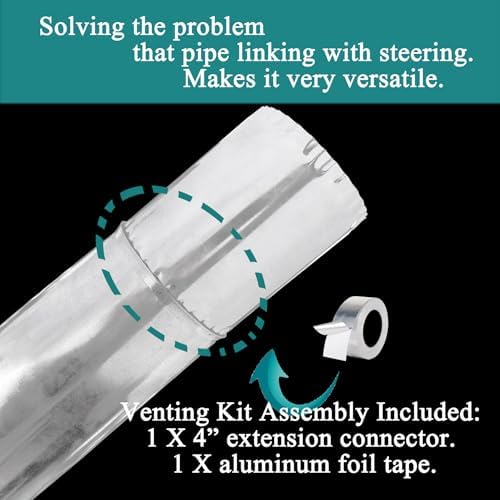 4” Vent Duct Extension Connector - Image 4