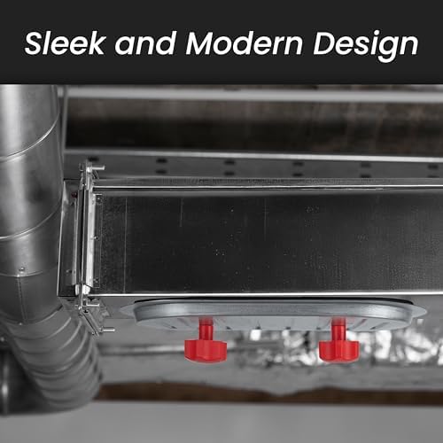 Repa Market 7'' x 3'' Inch Rectangular Duct Access Door, Square Ducting - Image 5