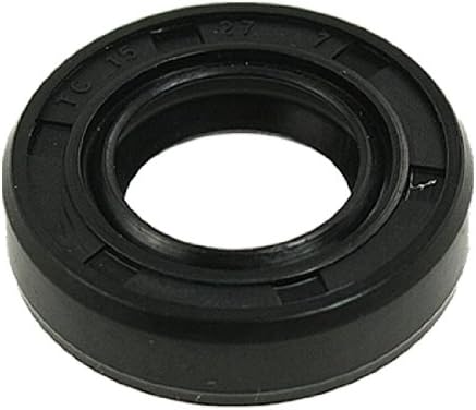 uxcell Metric Rotary Shaft Oil Seal 15x27x7mm TC Double Lips Rubber by uxcell