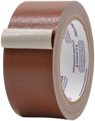 MAT Duct Tape Brown Industrial Grade, 2 inch x 60 ft. Waterproof, UV Resistant by MATTape