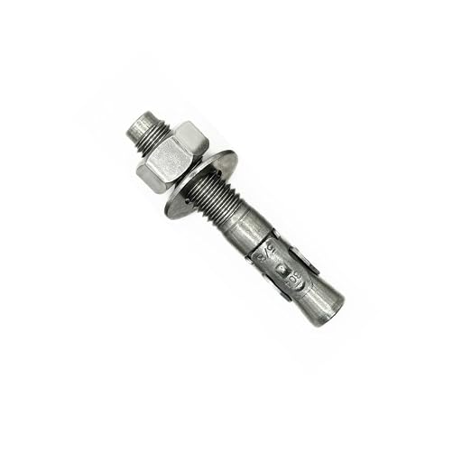 Mighty Fasteners Wedge Anchors – Heavy-Duty 304 Stainless Steel Expansion Bolts by We%E2%80%99reFastenedtoYourNeeds