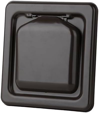 NO-PEST VENT Dual Door Dryer Vent Cover 4 Inch Outdoor, Made in USA, Highest - Image 3