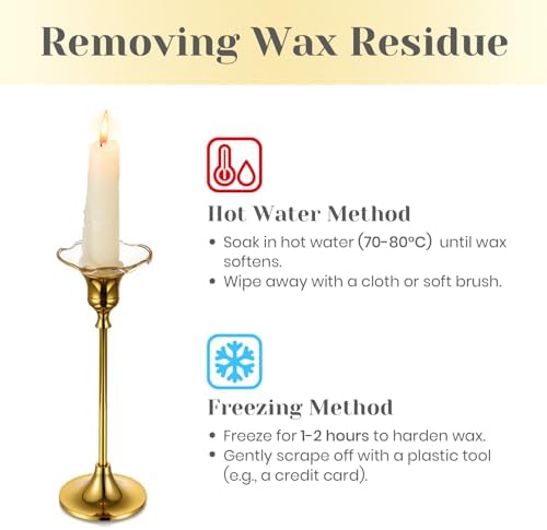 Hewory Glass Bobeches for Candlesticks - Image 3