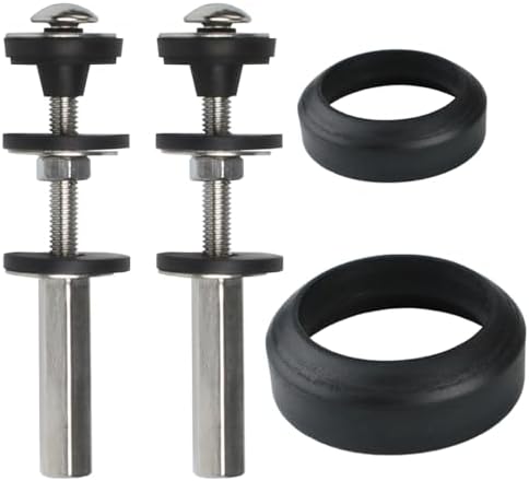 Universal Toilet Tank to Bowl Gaskets Repair kits, Toilet Tank Seal Kit by XINSENYUE