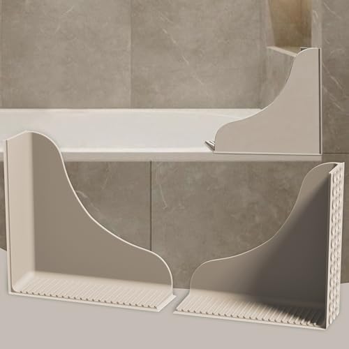 Roslim No-Adhesive 2-Pack All-Silicone Shower Splash Guard by Roslim