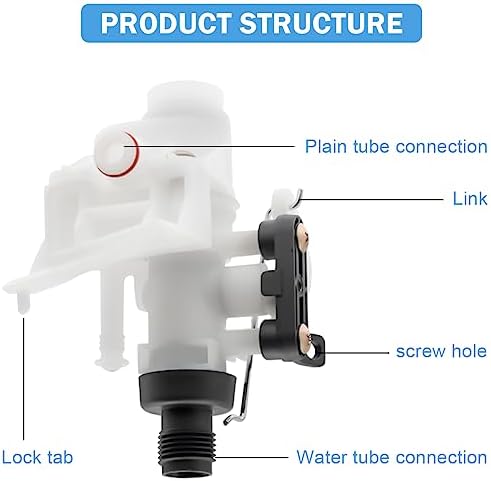 31705 RV Toilet Water Valve for Thetford Aqua Magic V - Image 4