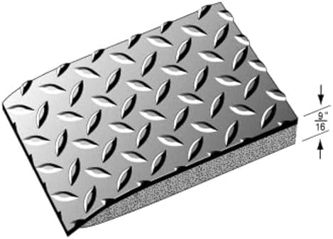 Rhino Mats DTT36GRNSX27 Diamond Plate Anti-Fatigue Mat - Image 6