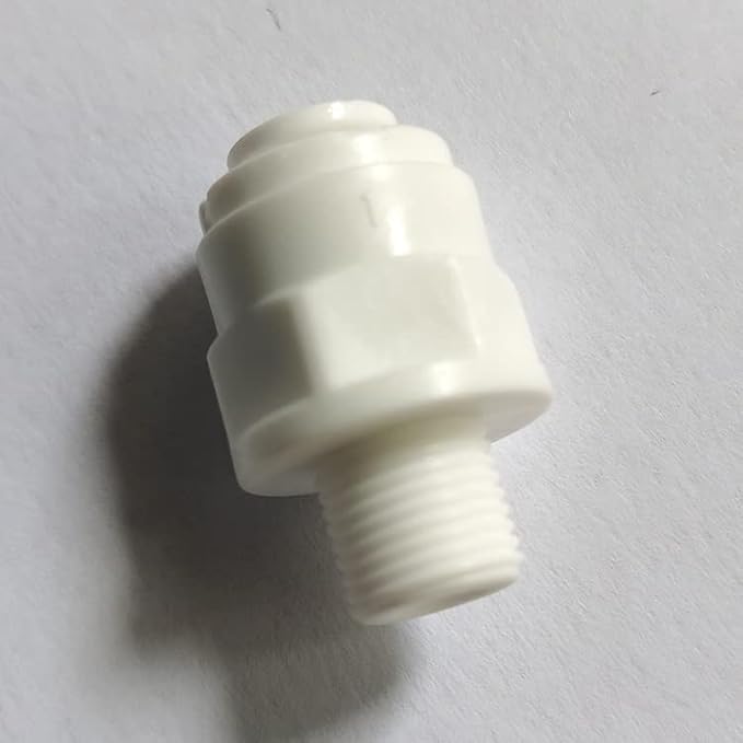 Malida Push to Connect 1/8 Male Connector x 1/4 Ro Tube itting, 10 Pack | Food - Image 4