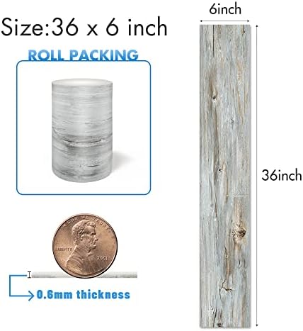 Lareko Peel and Stick Floor Tile, Waterproof Vinyl Plank Flooring - Image 2