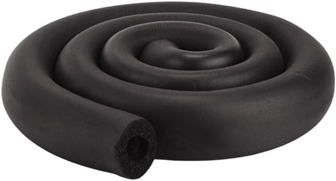 Pipe Insulation Foam Tube 1-5/8"ID *3/8" TH-6FtFoam Tubing Black Pipe Cover - Image 2