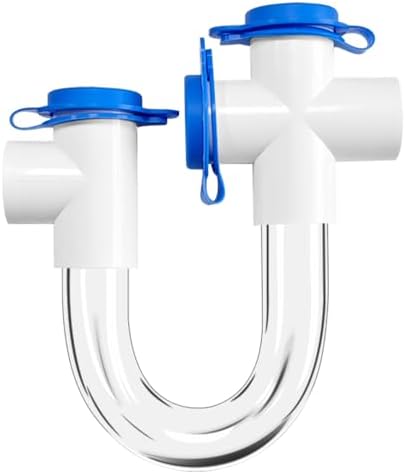 3/4 Clear PVC U Trap Pipe Fitting Connector - Image 7