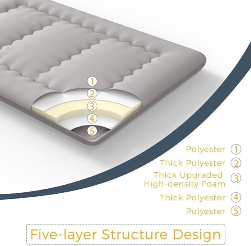 MAXYOYO 6" Extra Thick Japanese Floor Mattress Futon Mattress, Foldable Tatami - Image 4