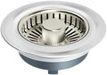zaa 3 in 1 Kitchen Sink Drain Strainer Stopper Removable Basket Pop-Up by zaa