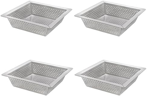 Leyso Stainless Steel Floor Sink Top Hang Basket Strainer Sink Drain Cover 10" by LEYSO
