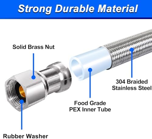 Dishwasher Installation Kit - 8 FT Supply Line - Image 3