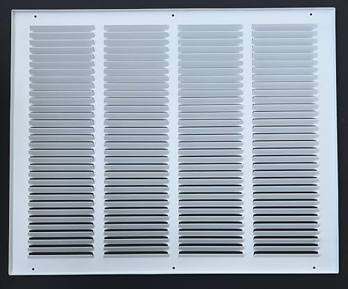 Fits 20x16 Duct Opening Stamped Steel Return Air Grille Vent Cover Grille - Image 4