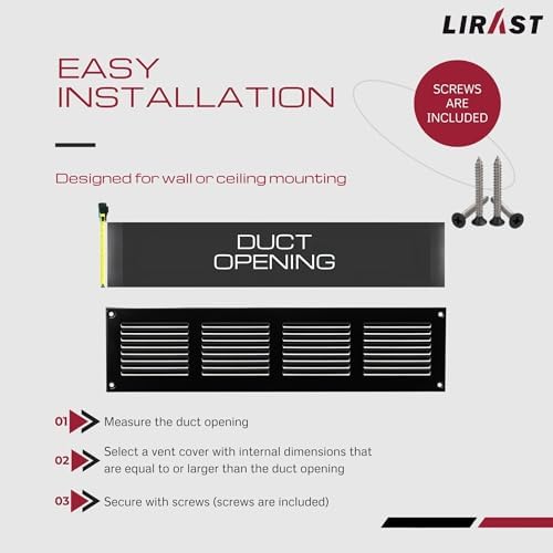 14x2 Vent Cover with Built-in Screen - Image 5