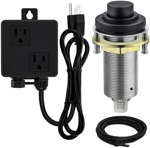 SinkTop Air Switch Kit for Disposal, Dual Outlet by SINKINGDOM