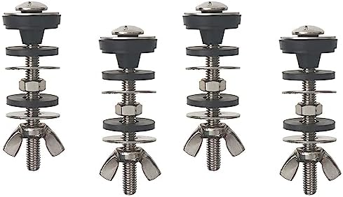 Universal Toilet Tank to Bowl Bolt Kit, Heavy Duty Toilet Tank Replacement Kit by GZJoSum