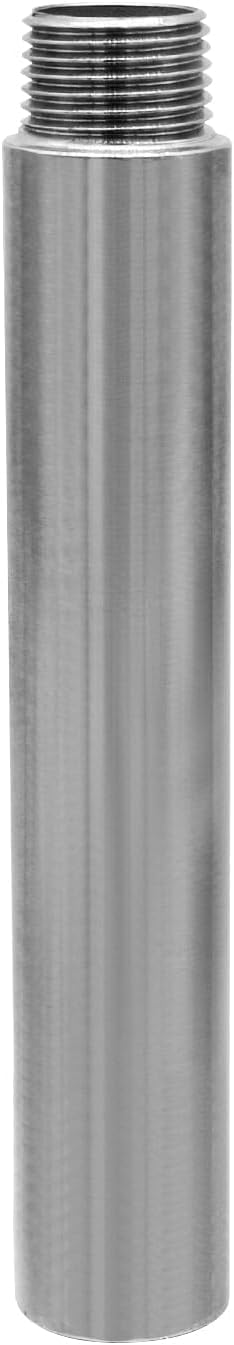 Stainless Steel Pipe Fitting 1/4" NPT Male x 1/4" NPT Female Thread Nipple Cast - Image 2