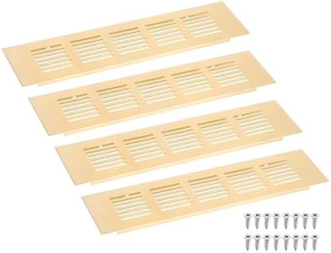 uxcell Air Vents Cover, Rectangle Louvered Ventilation Grille by uxcell