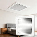 14x24in White Return Air Grille by Unknown