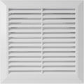 White 6" Inch Ventilation Grille by ECOPROVENT