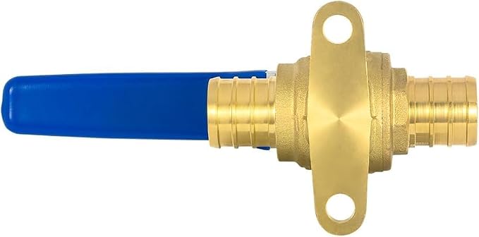 30-Pack EFIELD 3/4-inch Crimp Pex Full Port Shut-off Brass Ball Valve - Image 4