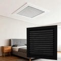 Black 22x22in Return Air Grille by Unknown