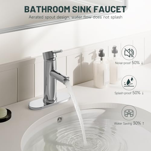Bathroom Faucet for 1 or 3 Holes - Image 3