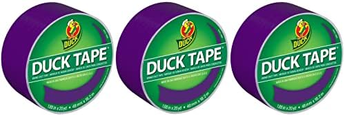Duck Brand 283138 Color Duct Tape, 1.88 Inches x 20 Yards Each Roll, 3 Rolls by DuckBrand