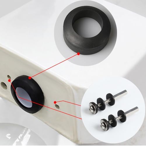 Universal Toilet Tank to Bowl Gaskets Repair kits, Toilet Tank Seal Kit - Image 4