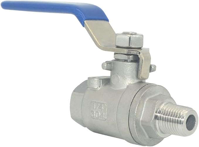 DAN SPEED Full Port Ball Valve Male x Female S304 Stainless Steel Heavy Duty by DANSPEEDBALLVALUES