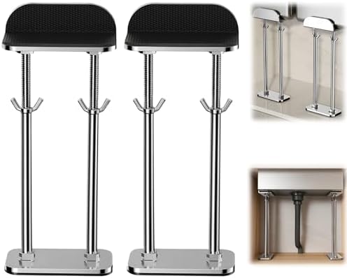 2 Pack Undermount Sink Brackets, Undermount Sink Support – Adjustable by RETRIN