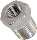 1/4" Male NPT to 1/8" Female NPT Female Reducing/Reducer Bushing Pipe Fitting by Megairon