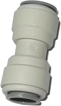 Acetal Copolymer 1/2" Tube OD Tube Fitting, Union Straight Connector, Push to by YZMSZ