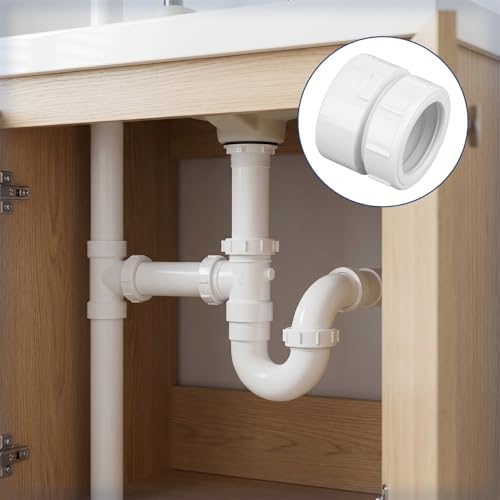Sivak 4 Pack 1-1/2 to 1-1/4 PVC DWV Female Trap Adapter Drain Line Adapter - Image 6