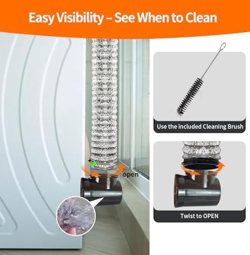 Dryer Vent Hose Connector Kit – 90 Degree Elbow - Image 5