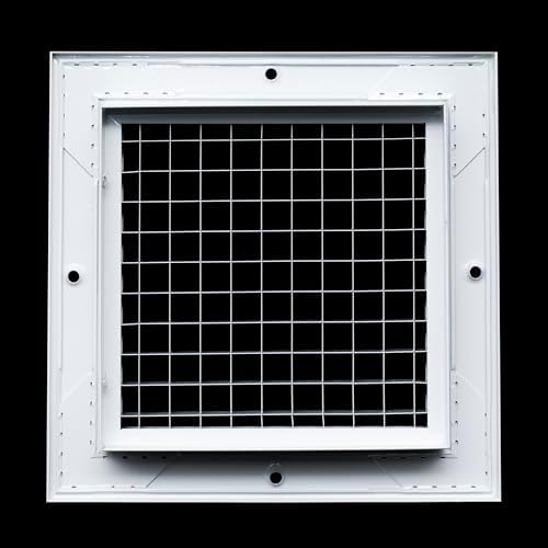 Fits 6x6 Duct Opening | Aluminum Eggcrate Return Air Grille | Low Noise & High - Image 5