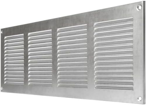 Repa Market Air Vent Cover 16x6 Inch Galvanized Steel Louvered Grill Cover - Image 7