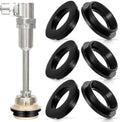 Zonon 6 Pcs Rubber Flanged Spud Washer, by Zonon