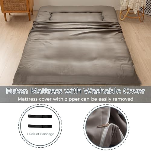MAXYOYO 6" Extra Thick Japanese Floor Mattress Twin Folding Futon Mattress - Image 5