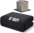 Outdoor Shed Floor Mat 8 x 15 ft, Waterproof Non Slip Rug by Kedauud