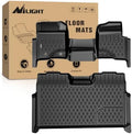 Nilight TPE Floor Mats for Ford F-150 F150 SuperCrew Cab Bench Seat by Nilight